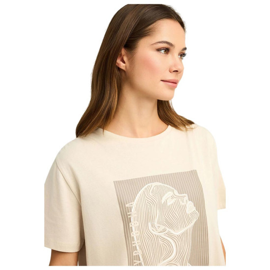 Funky Buddha Γυναικεία κοντομάνικη μπλούζα Funky Buddha Γυναικεία κοντομάνικη μπλούζα